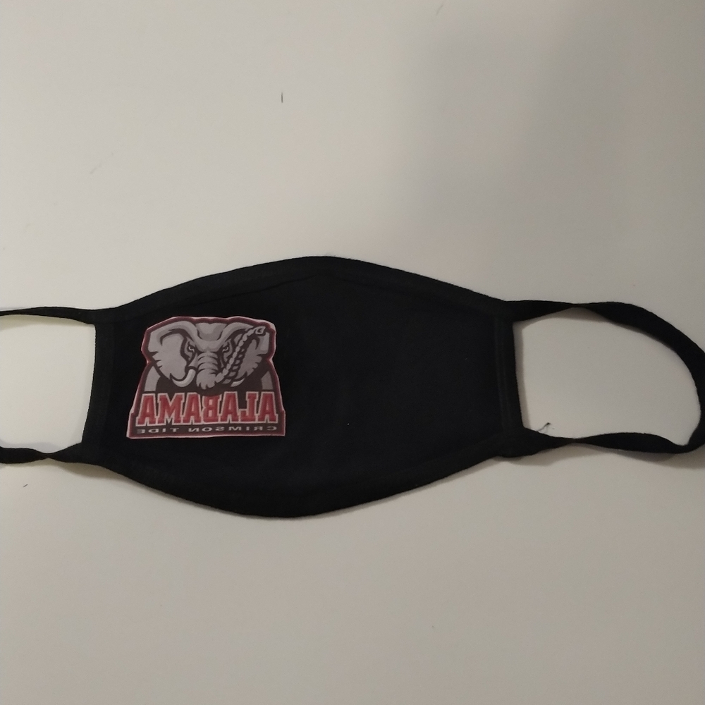 Alabama crimson tide fabric face masks